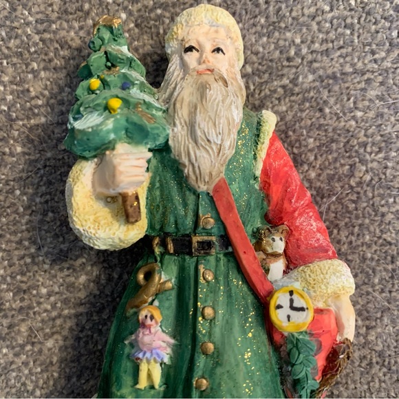 Vintage 1987 Signed Arnart Imports Santa Figurine Pucci - Picture 11 of 14